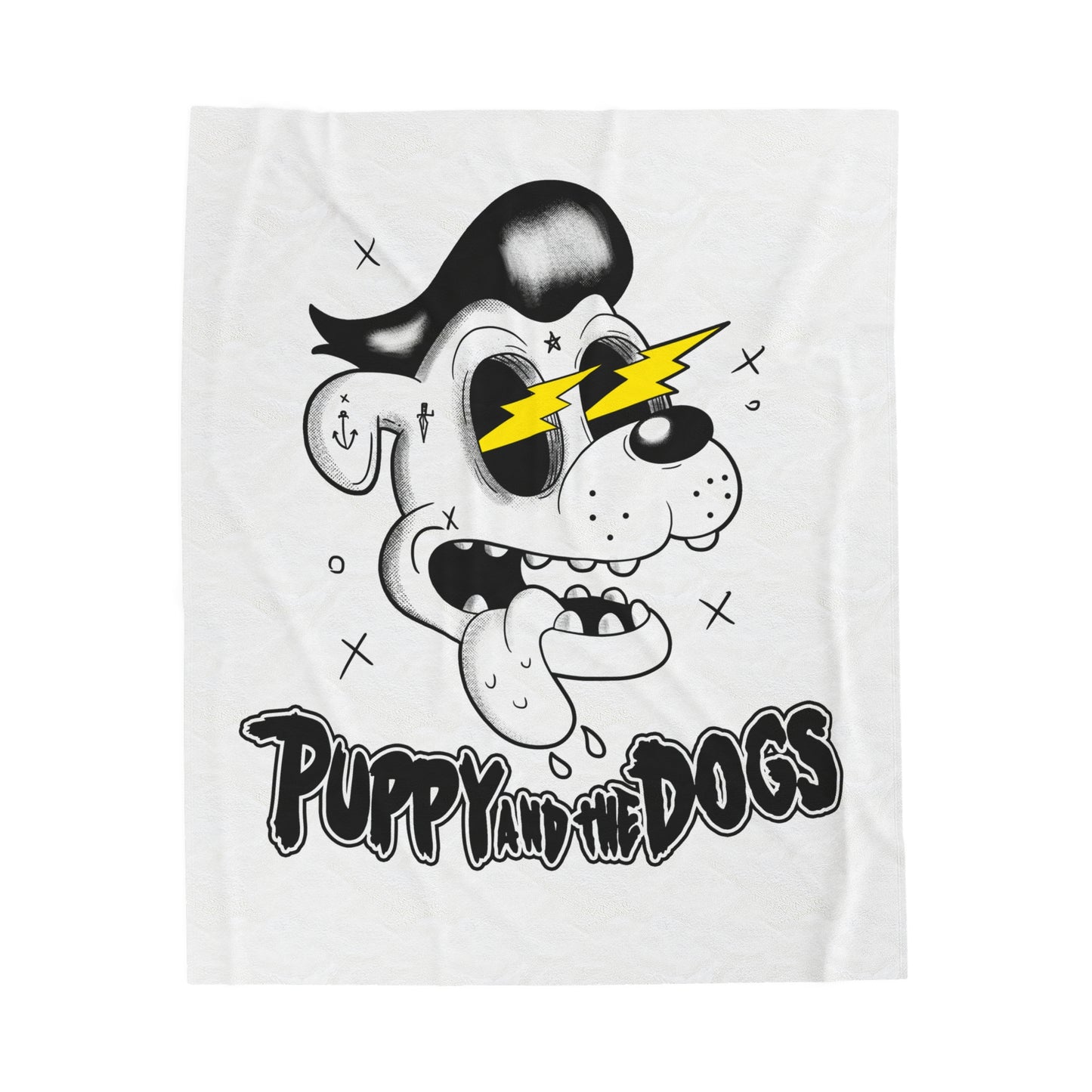 Puppy Logo Plush Blanket