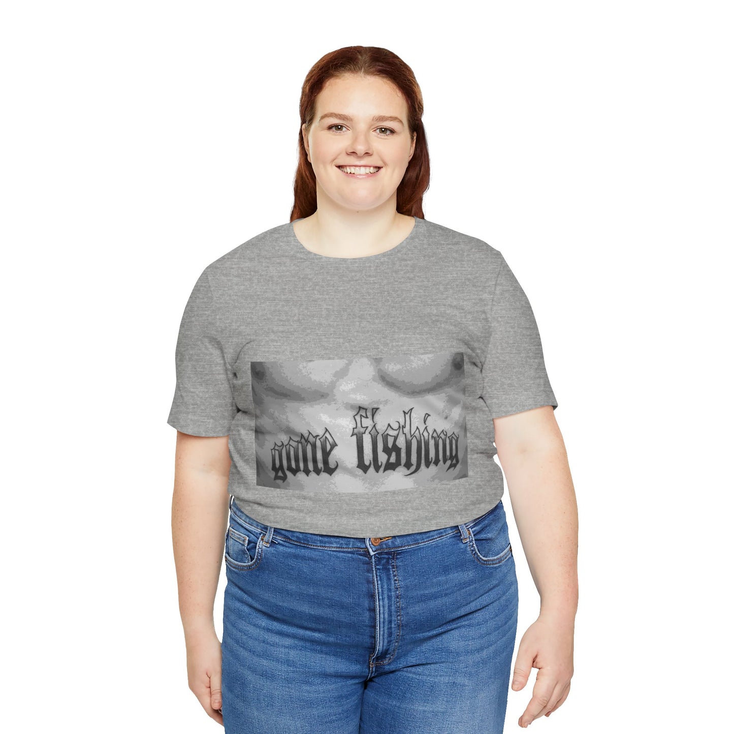 Gone Fishing Unisex Short Sleeve Tee